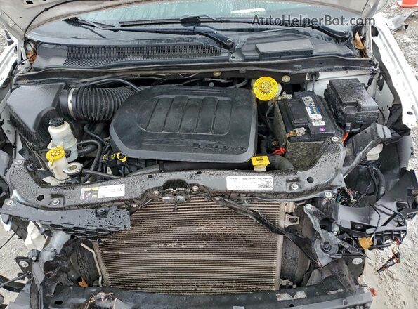 2C4RDGEG0KR529340 2019 DODGE GRAND White Widok komory silnika