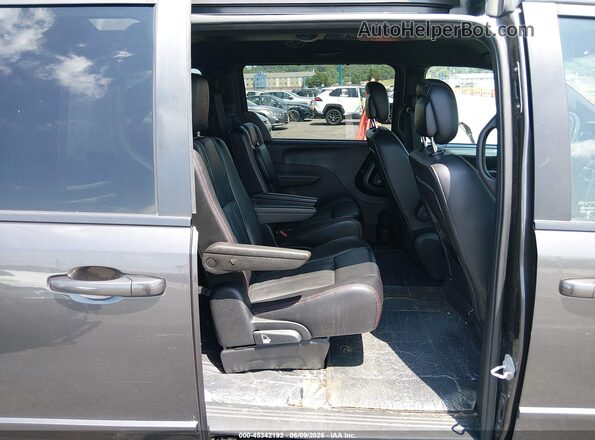2C4RDGEG1HR693429 2017 DODGE GRAND CARAVAN Gray VIN sticker view