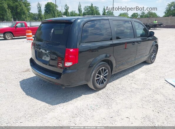 2C4RDGEG2GR384213 2016 DODGE GRAND CARAVAN Черный Задняя правая четверть