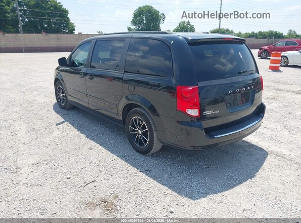 2C4RDGEG2GR384213 2016 DODGE GRAND CARAVAN Черный Задняя левая четверть