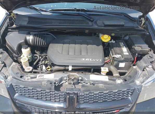 2C4RDGEG2GR384213 2016 DODGE GRAND CARAVAN Черный Вид сзади