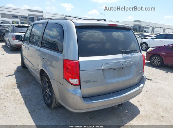 2C4RDGEG2HR773032 2017 DODGE GRAND CARAVAN Silver Rear left