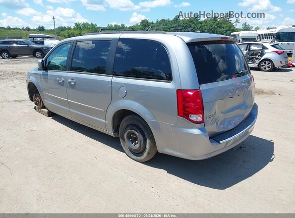 2C4RDGEG2HR845427 2017 DODGE GRAND CARAVAN Silver Trasero izquierdo