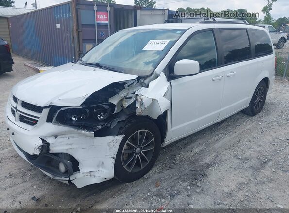 2C4RDGEG2JR250681 2018 DODGE GRAND CARAVAN White Vista tres cuartos delantera izquierda