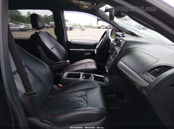 2C4RDGEG2JR285074 2018 DODGE GRAND CARAVAN Black 