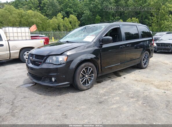 2C4RDGEG2JR285074 2018 DODGE GRAND CARAVAN Black 