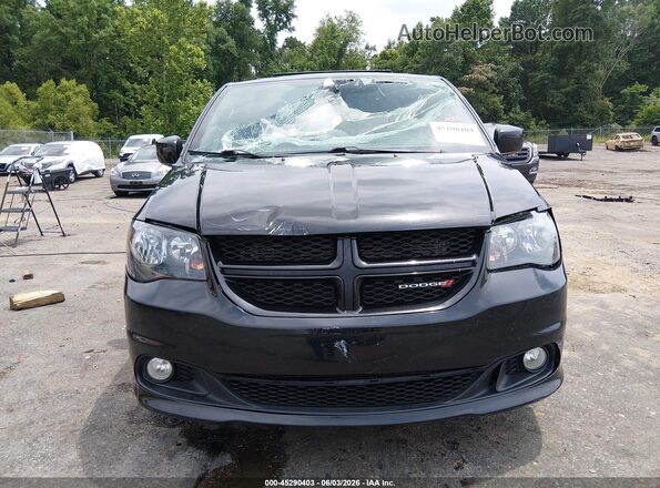 2C4RDGEG2JR285074 2018 DODGE GRAND CARAVAN Black 