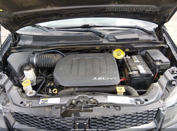 2C4RDGEG2JR285074 2018 DODGE GRAND CARAVAN Black 