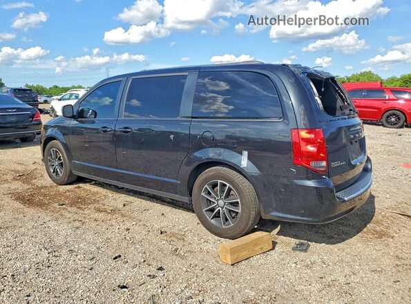 2C4RDGEG2JR299606 2018 DODGE GRAND Black Հետևի ձախ