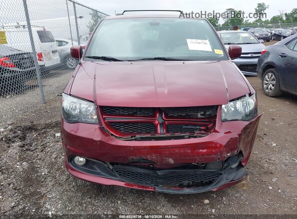 2C4RDGEG2JR336914 2018 DODGE GRAND CARAVAN Red Vista del cuadro de instrumentos