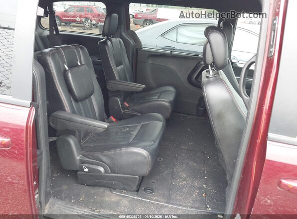 2C4RDGEG2JR336914 2018 DODGE GRAND CARAVAN Red Vista de la etiqueta del VIN