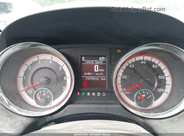 2C4RDGEG3HR673053 2017 DODGE GRAND CARAVAN Gray უკანა სავარძლების ხედი