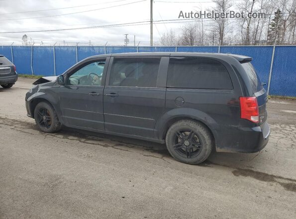 2C4RDGEG3HR742047 2017 DODGE GRAND Black Trasero izquierdo