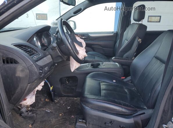 2C4RDGEG3HR742047 2017 DODGE GRAND Black Vista interior delantera