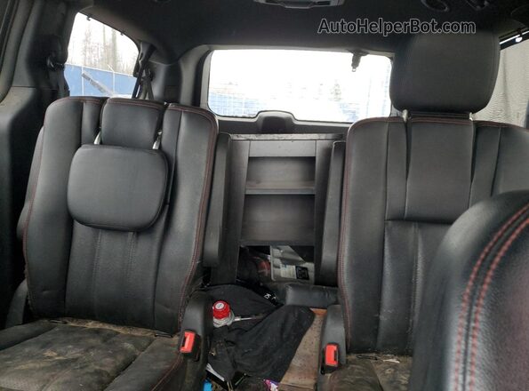 2C4RDGEG3HR742047 2017 DODGE GRAND Black Vista de los asientos traseros