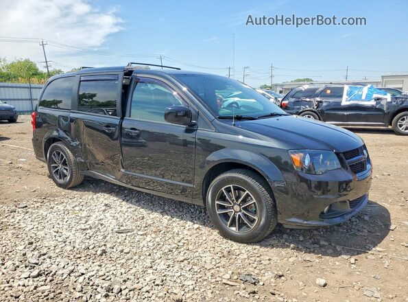 2C4RDGEG3JR283866 2018 DODGE GRAND Black Front right