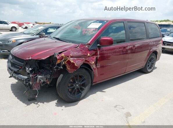 2C4RDGEG3KR690118 2019 DODGE GRAND CARAVAN Red Front left