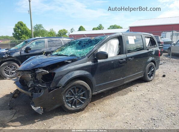 2C4RDGEG5LR160539 2020 DODGE GRAND CARAVAN Black წინა მარცხენა ხედი სამი მეოთხედიდან
