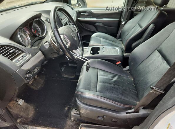 2C4RDGEG5LR199776 2020 DODGE GRAND White Widok wnętrza z przodu