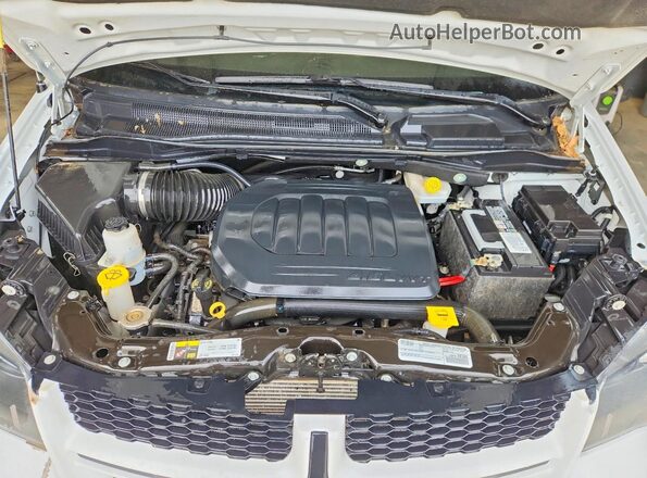 2C4RDGEG5LR199776 2020 DODGE GRAND White Widok komory silnika