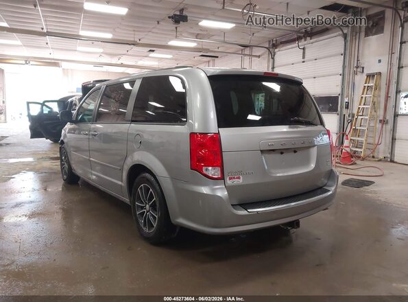 2C4RDGEG6HR715487 2017 DODGE GRAND CARAVAN Серебряный Задняя левая четверть