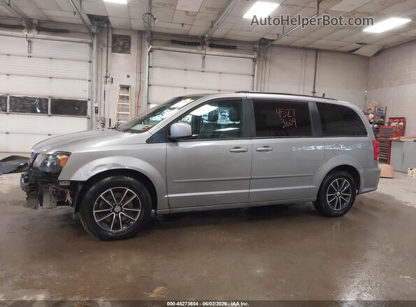 2C4RDGEG6HR715487 2017 DODGE GRAND CARAVAN Серебряный 