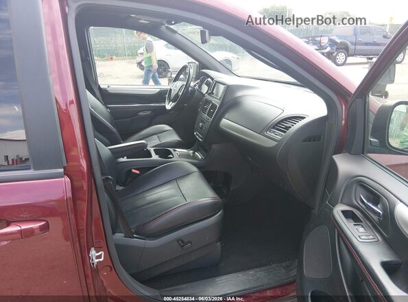 2C4RDGEG7LR179030 2020 DODGE GRAND CARAVAN Maroon Սալոնի դիմացի տեսք