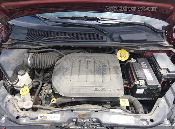 2C4RDGEG7LR179030 2020 DODGE GRAND CARAVAN Maroon Հետևի տեսք