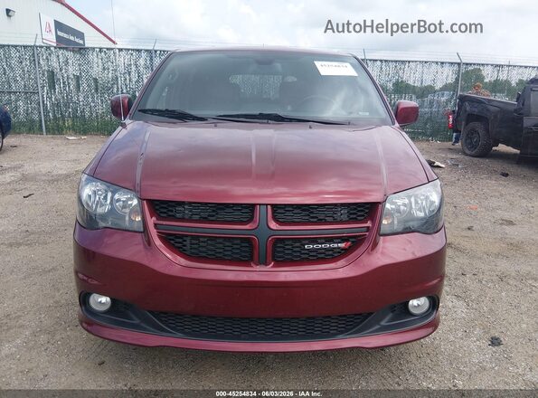 2C4RDGEG7LR179030 2020 DODGE GRAND CARAVAN Maroon Սալոնի հետևի տեսք