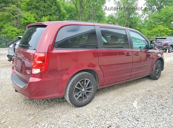 2C4RDGEG8HR693282 2017 DODGE GRAND Burgundy 