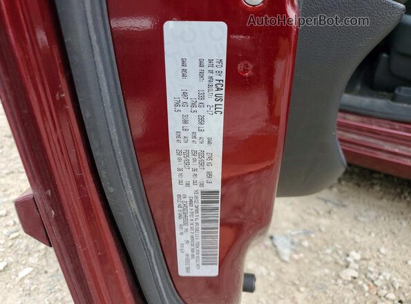 2C4RDGEG8HR693282 2017 DODGE GRAND Burgundy 