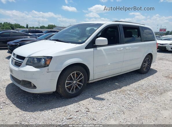2C4RDGEG8HR732016 2017 DODGE GRAND CARAVAN Белый Передняя левая четверть