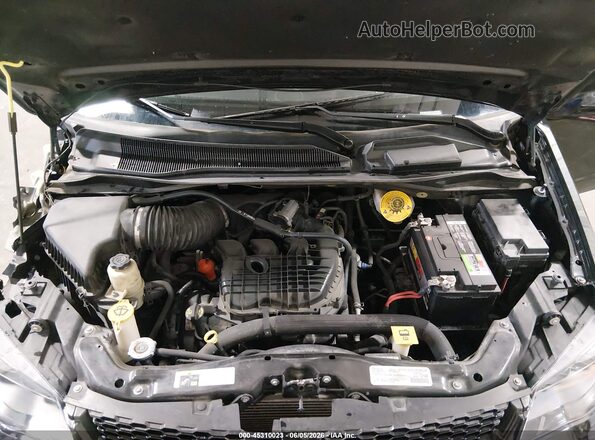 2C4RDGEG8JR284060 2018 DODGE GRAND CARAVAN Black Вид ззаду