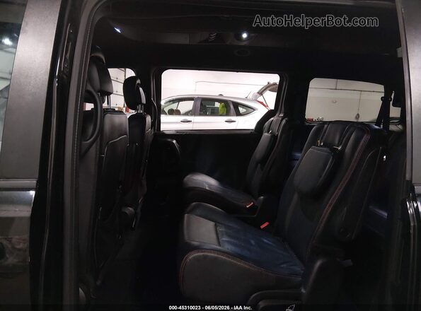 2C4RDGEG8JR284060 2018 DODGE GRAND CARAVAN Black Вид наклейки з VIN-кодом