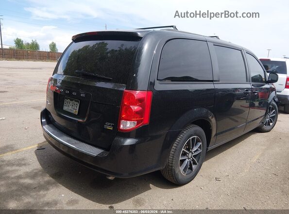 2C4RDGEG8JR346475 2018 DODGE GRAND CARAVAN Black Trasero derecho
