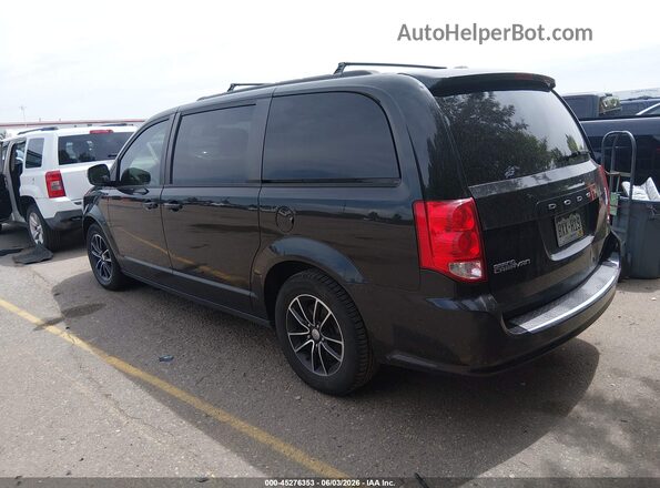 2C4RDGEG8JR346475 2018 DODGE GRAND CARAVAN Black Trasero izquierdo