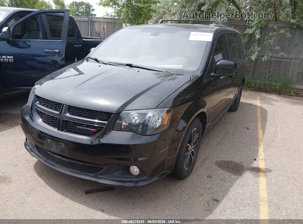 2C4RDGEG8JR346475 2018 DODGE GRAND CARAVAN Black Vista del cuadro de instrumentos
