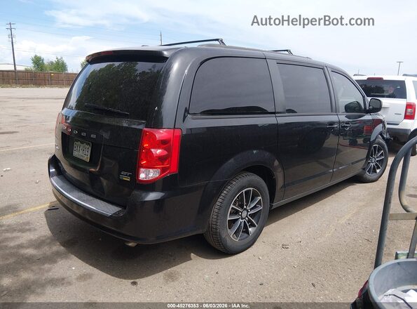 2C4RDGEG8JR346475 2018 DODGE GRAND CARAVAN Black Vista de la etiqueta del VIN