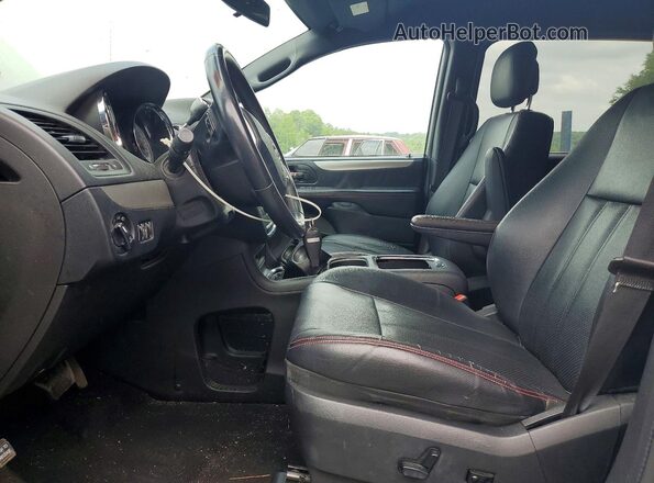 2C4RDGEGXGR310246 2016 DODGE GRAND Silver Vista interior delantera