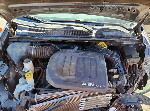 2C4RDGEGXJR203107 2018 DODGE GRAND Charcoal Engine compartment view