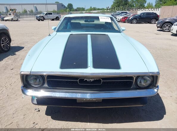 2F01H224112       1972 FORD MUSTANG Light Blue Вид спереди