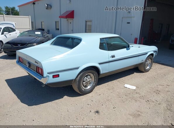 2F01H224112       1972 FORD MUSTANG Light Blue Задняя правая четверть