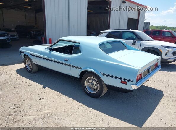 2F01H224112       1972 FORD MUSTANG Light Blue Задняя левая четверть