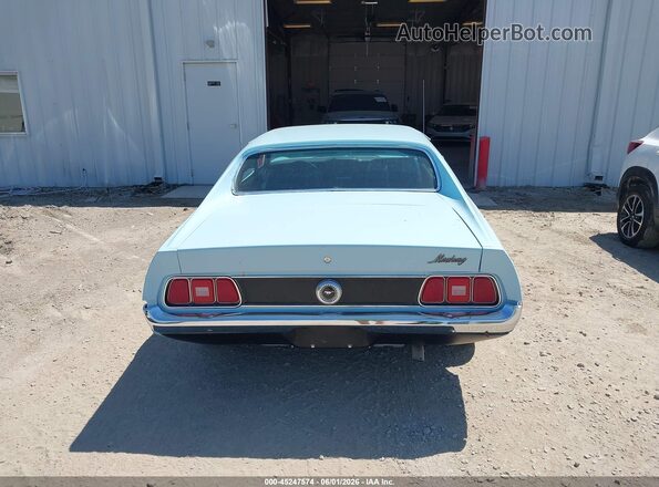 2F01H224112       1972 FORD MUSTANG Light Blue 