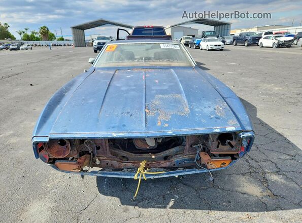 2F05F240261 1972 FORD MUSTANG Синий Вид спереди