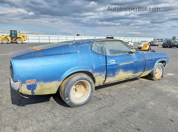 2F05F240261 1972 FORD MUSTANG Синий Задняя правая четверть