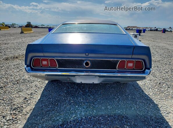 2F05Q194657 1972 FORD MUSTANG Синий Вид сзади