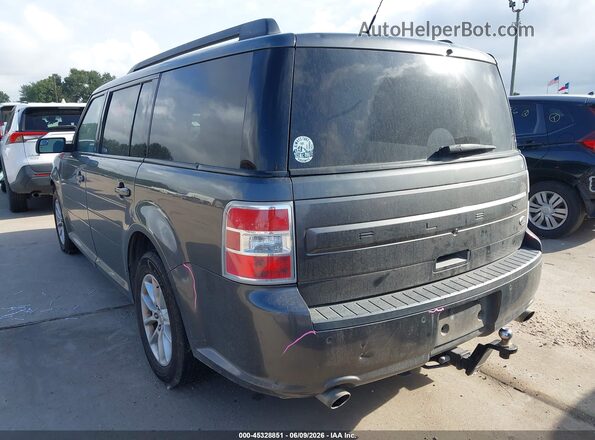 2FMGK5B80HBA13782 2017 FORD FLEX Gray Trasero izquierdo