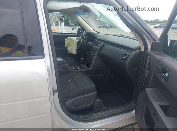 2FMGK5B80JBA02156 2018 FORD FLEX Silver წინა სალონის ხედი
