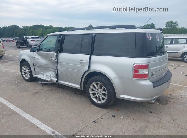 2FMGK5B80JBA02156 2018 FORD FLEX Silver უკანა მარცხენა